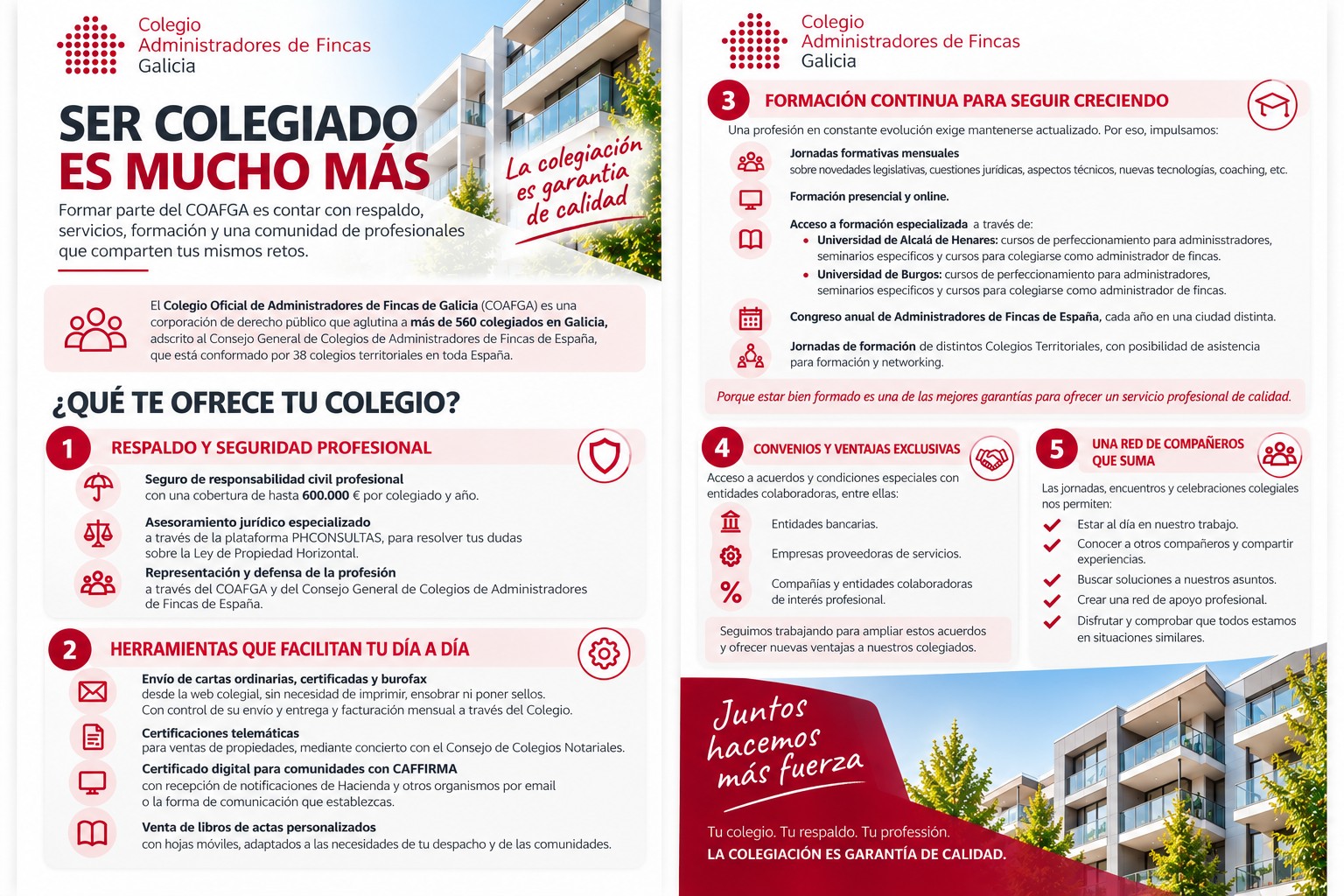 VENTAJAS COLEGIACION